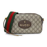Gucci GG Supreme Monogram Web Neo Vintage Shoulder Bag Handbags Gucci