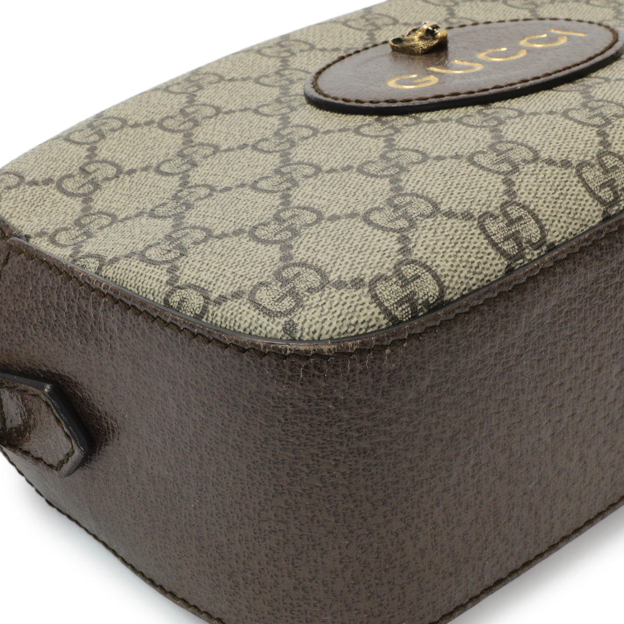 Gucci GG Supreme Monogram Web Neo Vintage Shoulder Bag Handbags Gucci