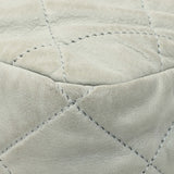 Chanel Grey Quilted Iridescent Calfskin Leather Chic Quilt Flap Bag Handbags Chanel