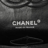 Chanel Black Quilted Caviar Medium Classic Double Flap