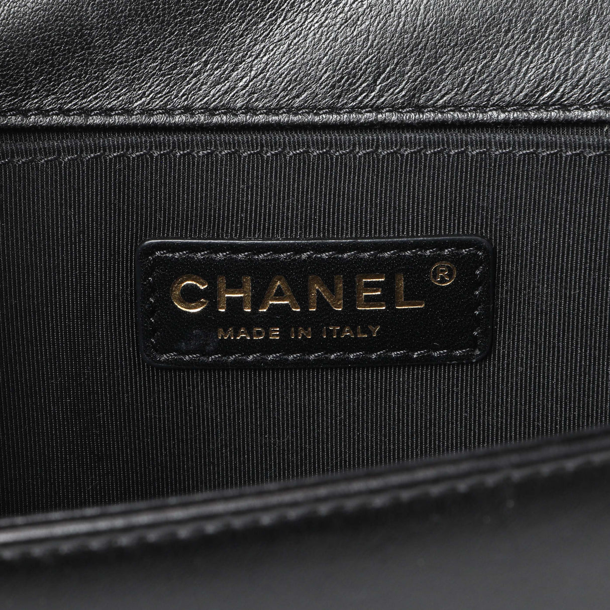 Chanel Black Quilted Lambskin Medium Boy Flap Handbags Chanel