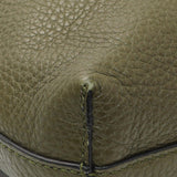 Gucci Green Pebbled Calfskin Medium Soho Messenger Bag