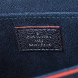 Louis Vuitton Marine Rouge Soft Calfskin My Lockme Top Handle Handbags Louis Vuitton