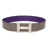 Hermes Crocus Etain Epsom Constance H 42mm Belt