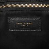 Saint Laurent Cream Lambskin Matelasse Monogram Joe Backpack