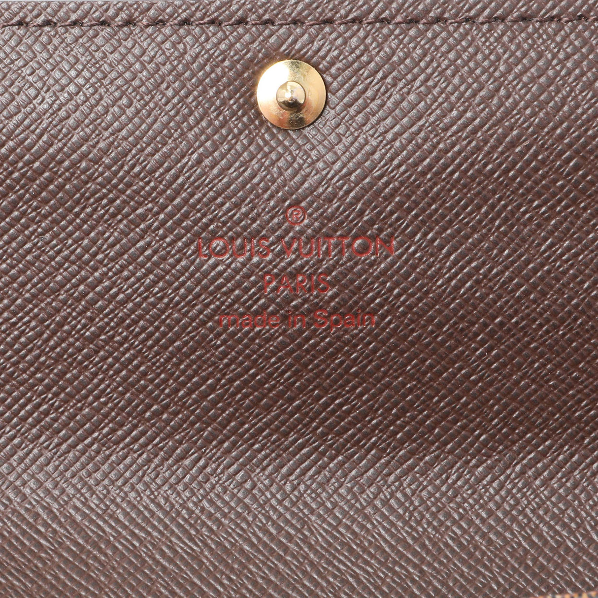 Louis Vuitton Damier Ebene Sarah Wallet Accessories Louis Vuitton