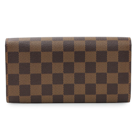Louis Vuitton Damier Ebene Sarah Wallet Accessories Louis Vuitton