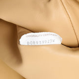 Bottega Veneta Almond Nappa Maxi Intrecciato The Pouch Oversized Clutch Handbags Bottega Veneta