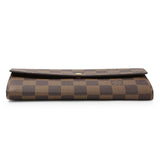 Louis Vuitton Damier Ebene Sarah Wallet Accessories Louis Vuitton
