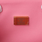 Chanel Pink Quilted Lambskin Small Double Flap Handbags Chanel