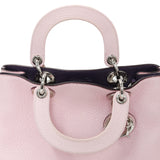 Christian Dior Pink Bullcalf Small Diorissimo Tote Handbags Christian Dior