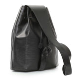 Louis Vuitton Black Epi Sac a Dos Drawstring Bag Handbags Louis Vuitton