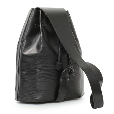 Louis Vuitton Black Epi Sac a Dos Drawstring Bag Handbags Louis Vuitton