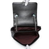 Chanel Black Quilted Goatskin Small CC University Shopping Tote Handbags Chanel