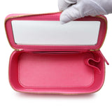 Chanel Pink Quilted Lambskin Small Coco Hearts Vanity
