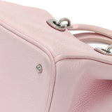 Christian Dior Pink Bullcalf Small Diorissimo Tote Handbags Christian Dior