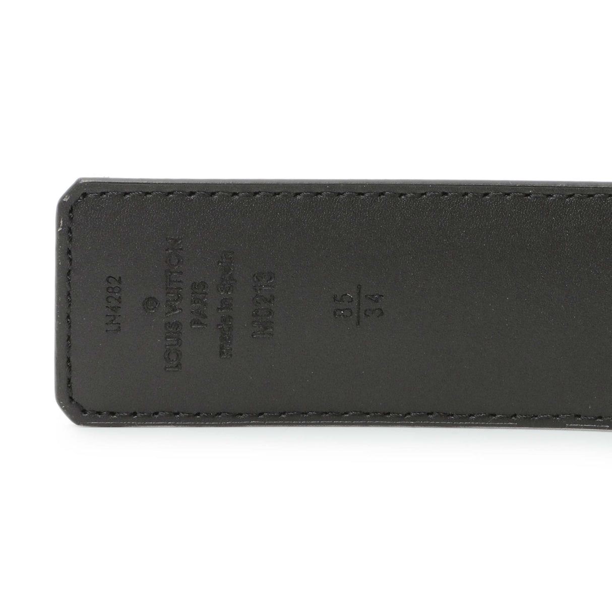 Louis Vuitton Damier Graphite LV Initiales 40mm Reversible Belt Accessories Louis Vuitton