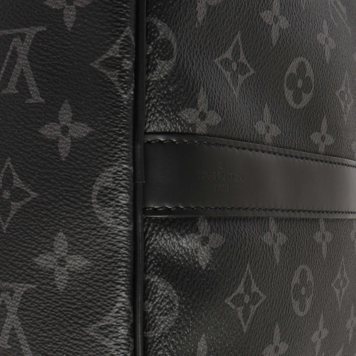 Louis Vuitton Monogram Eclipse Keepall 55 Bandouliere