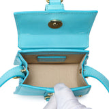 Jacquemus Blue Smooth Calfskin Le Chiquito Montagne