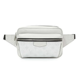 Louis Vuitton White Monogram Taiga Outdoor Bumbag Handbags Louis Vuitton