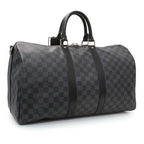 Louis Vuitton Damier Graphite Keepall Bandouliere 45 Handbags Louis Vuitton