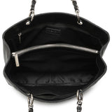 Chanel Black Quilted Caviar Grand Shopping Tote GST