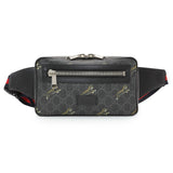 Gucci Black GG Supreme Tigers Belt Bag Handbags Gucci