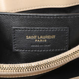 Saint Laurent Dark Beige Calfskin Loulou Chain Small Satchel Handbags Saint Laurent