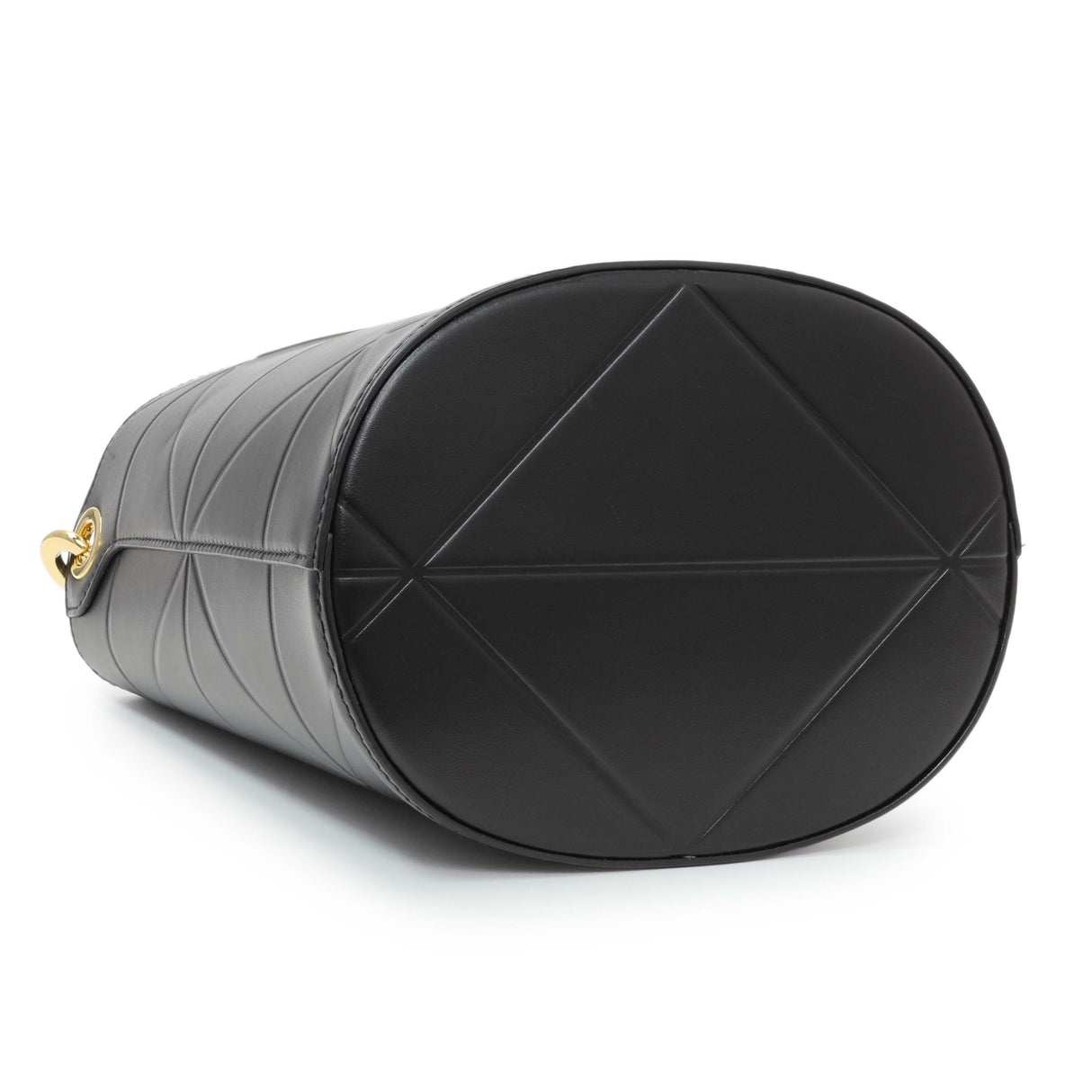 Prada Black Calfskin Symbole Bucket Bag Handbags Prada