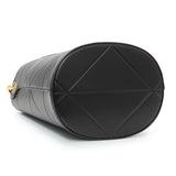 Prada Black Calfskin Symbole Bucket Bag Handbags Prada