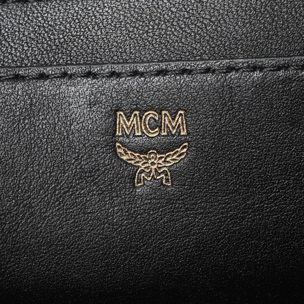 MCM Black Metallic Calfskin Stud X-Mini Stark Bebe Boo Backpack Handbags MCM