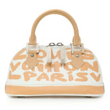 Louis Vuitton Peach Graffiti Alma PM Handbags Louis Vuitton