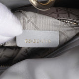 Christian Dior Grey Metallic Lambskin Cannage Mini Lady Dior