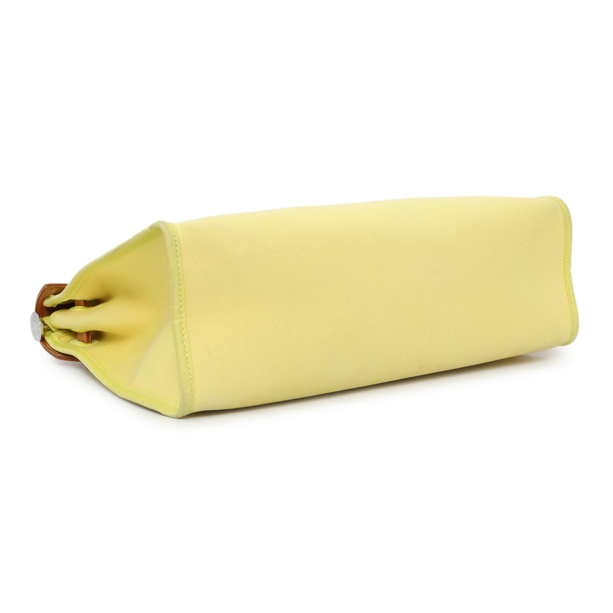 Hermes Vache Hunter Yellow Toile Herbag Zip 31 PM Handbags Hermes