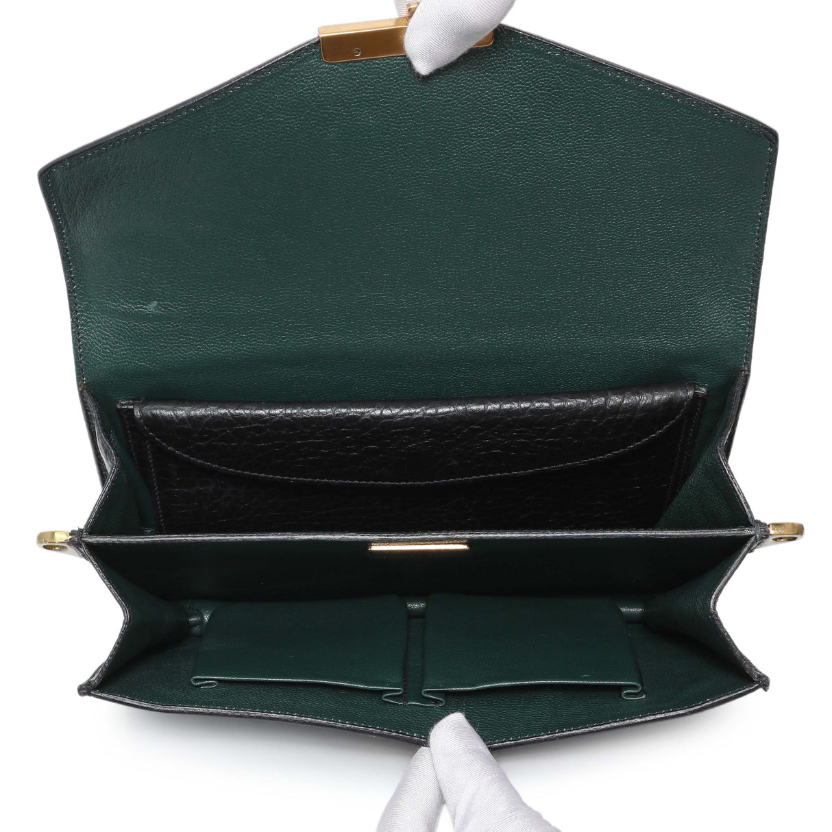 Prada Black Calfskin Berlino Sound Semitracolla Bag Handbags Prada