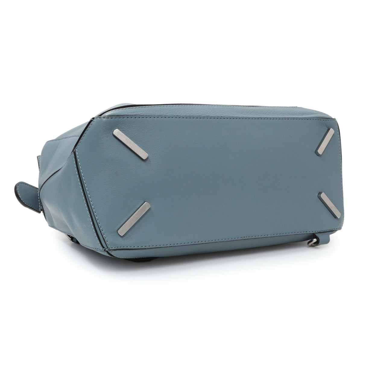 Loewe Blue Calfskin Medium Puzzle Bag