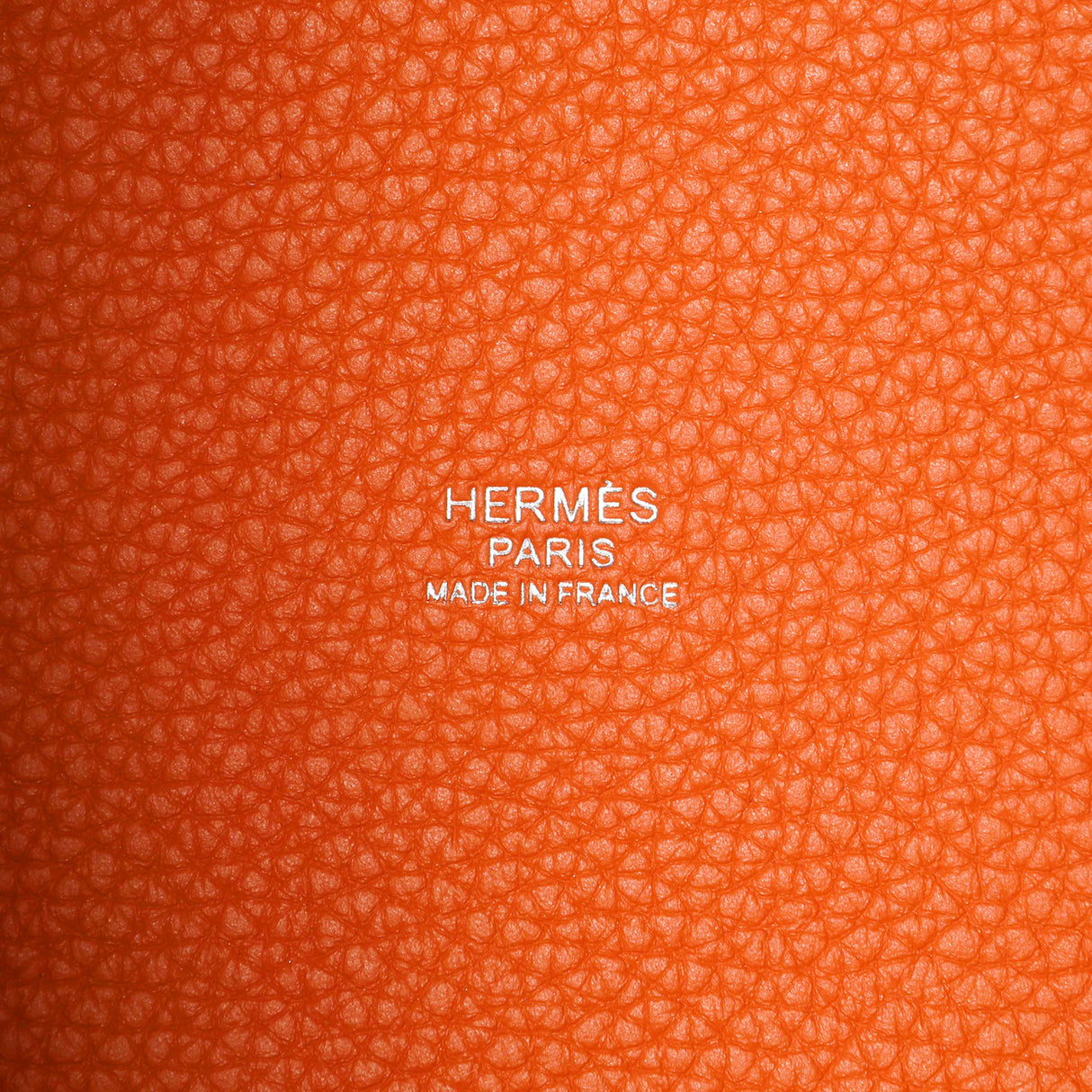 Hermes Orange Rouge Bicolor Clemence Picotin 22