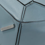 Loewe Blue Calfskin Medium Puzzle Bag