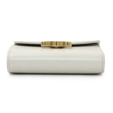 Celine Grey Shiny Calfskin Small Triomphe Wallet Accessories Celine
