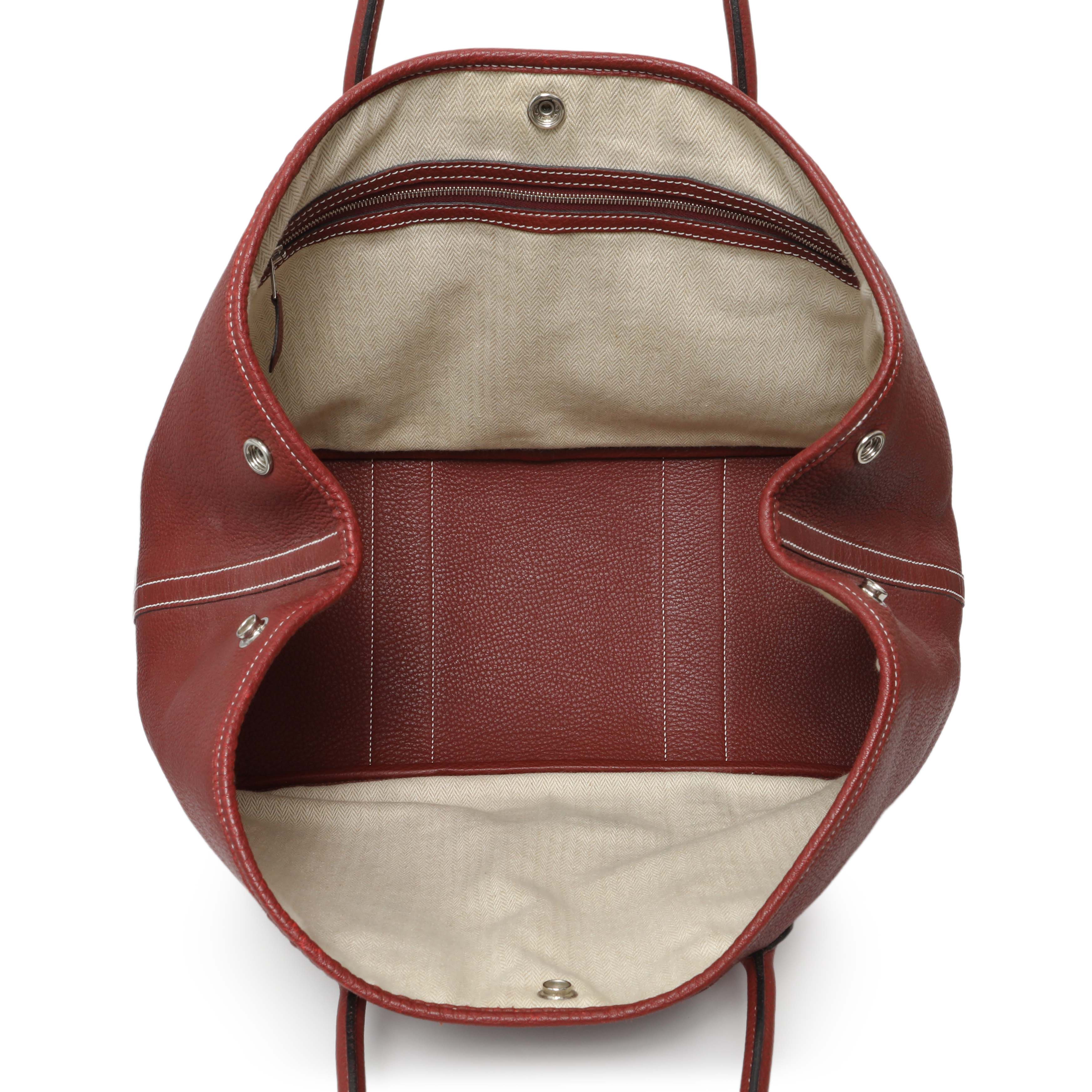 Hermes Bordeaux Negonda Garden Party 36 MM – Modaselle