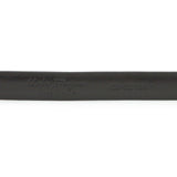Salvatore Ferragamo Black Leather Bow Belt