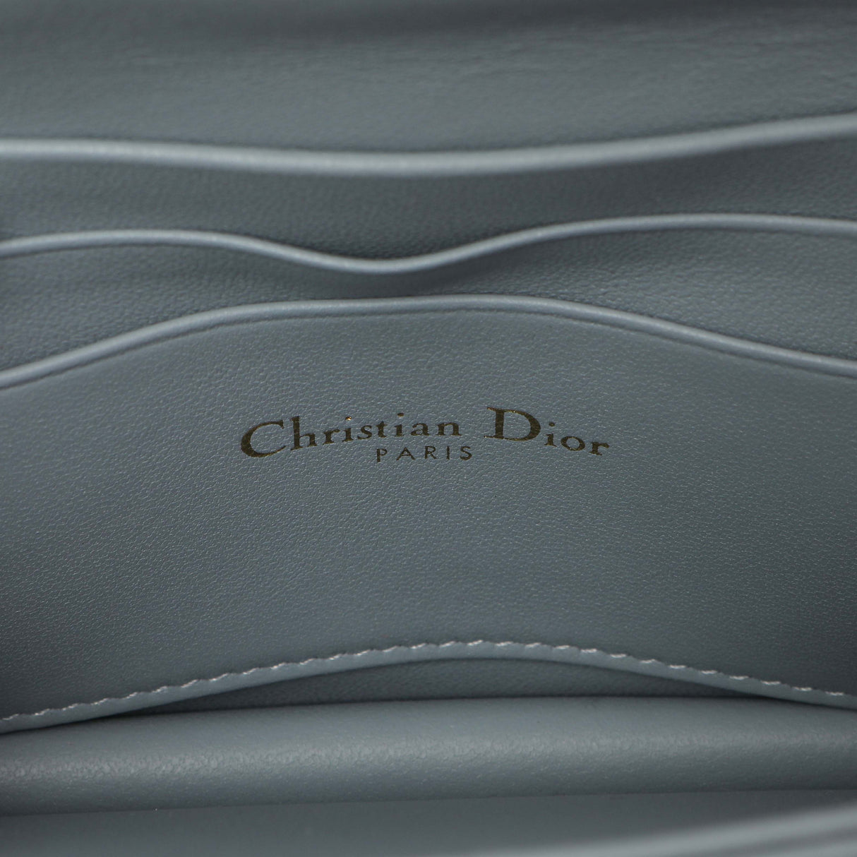 Christian Dior Cloud Blue Lambskin Mini Miss Dior