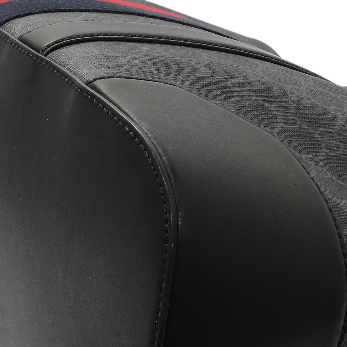 Gucci Black GG Supreme Monogram Web Tote Handbags Gucci