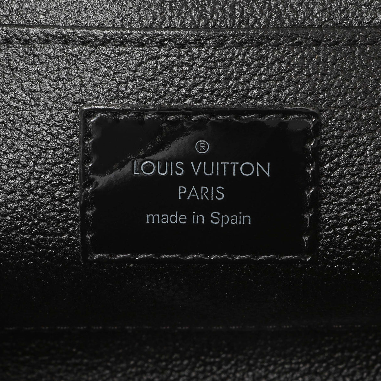 Louis Vuitton Black Electric Epi Cosmetic Pouch