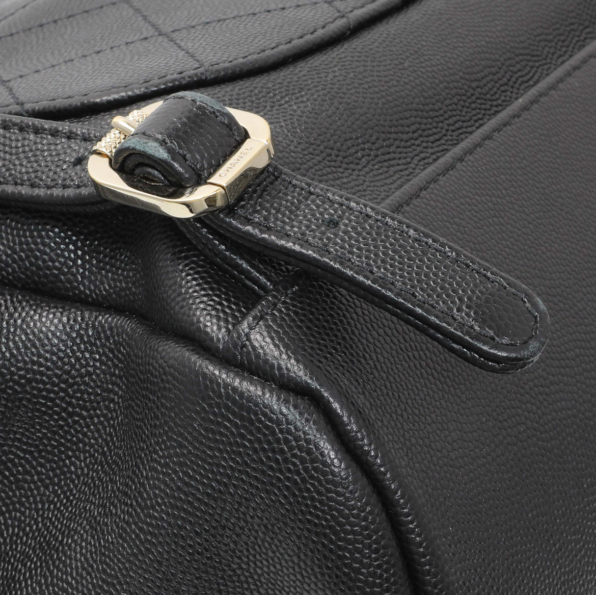 Chanel Black Caviar Affinity Backpack Handbags Chanel