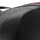 Gucci Black GG Supreme Monogram Web Tote Handbags Gucci