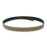 Hermes Black Swift Etoupe Epsom 24mm Reversible Gamma Belt Handbags Hermes