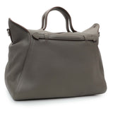 Hermes Grey Evergrain Sac Oxer w/ Strap Handbags Hermes