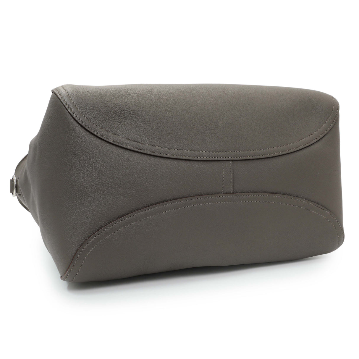 Hermes Grey Evergrain Sac Oxer w/ Strap Handbags Hermes