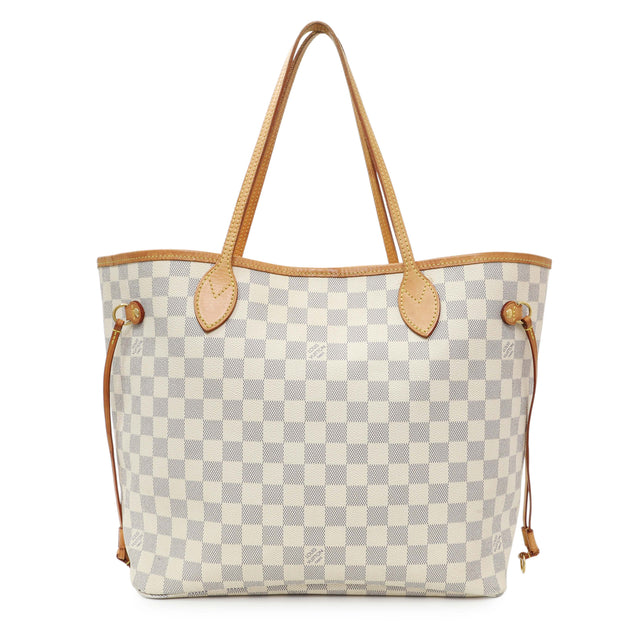 Louis Vuitton Damier Azur Neverfull MM Handbags Louis Vuitton